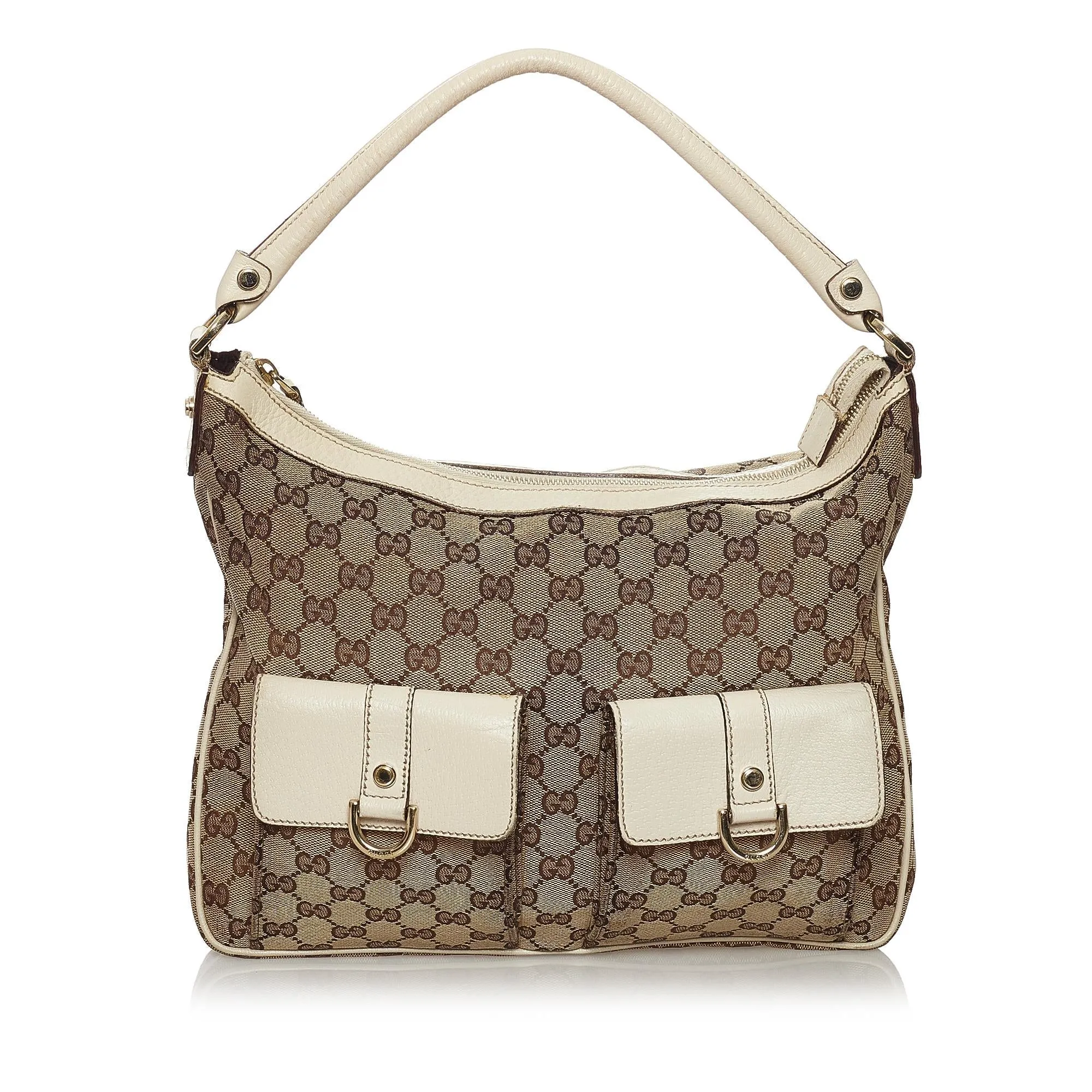 Gucci GG Canvas Abbey Shoulder Bag (SHG-32008)