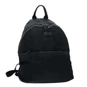 GUCCI GG Canvas Backpack Black 190278  13189