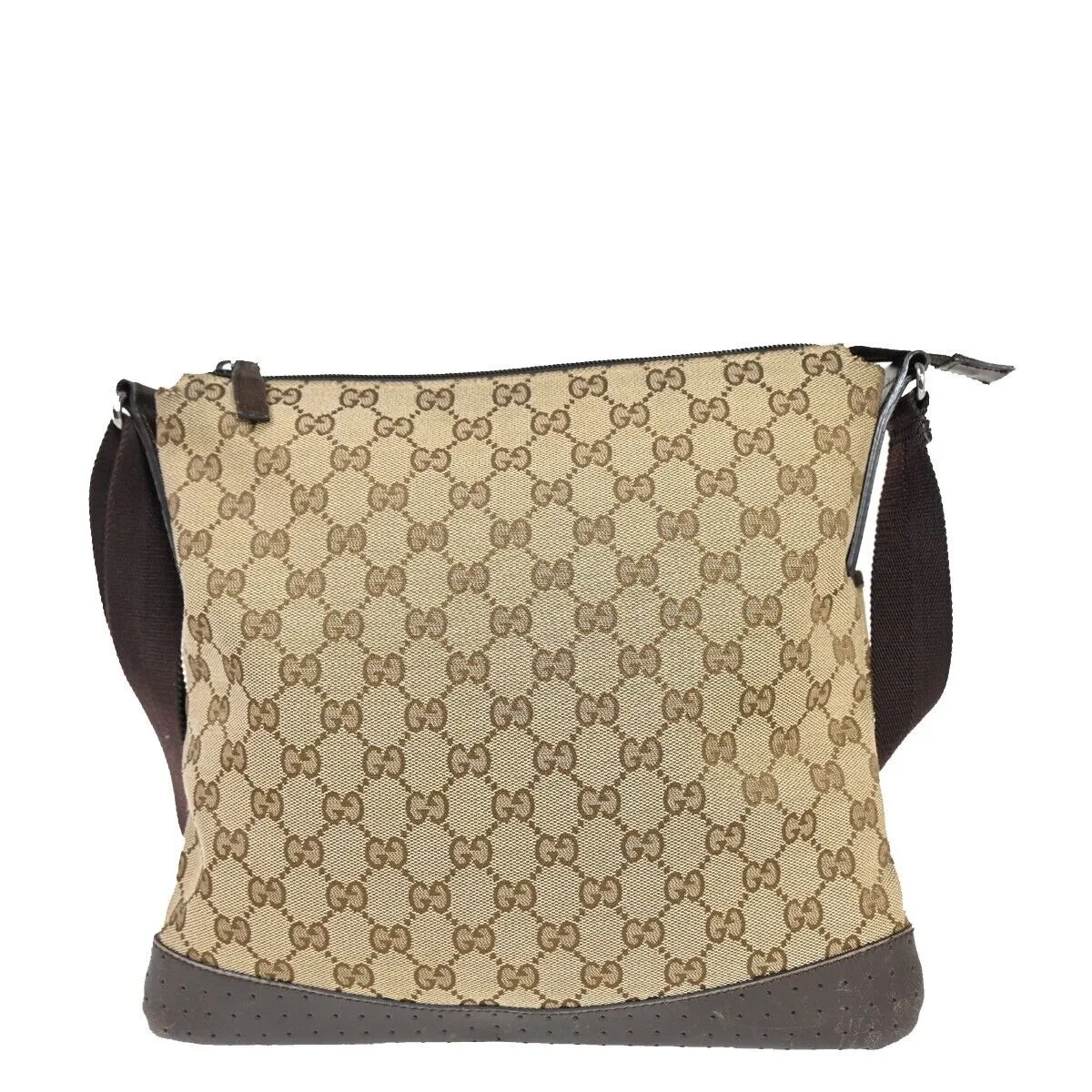 Gucci Gg Canvas  Canvas Shoulder Bag