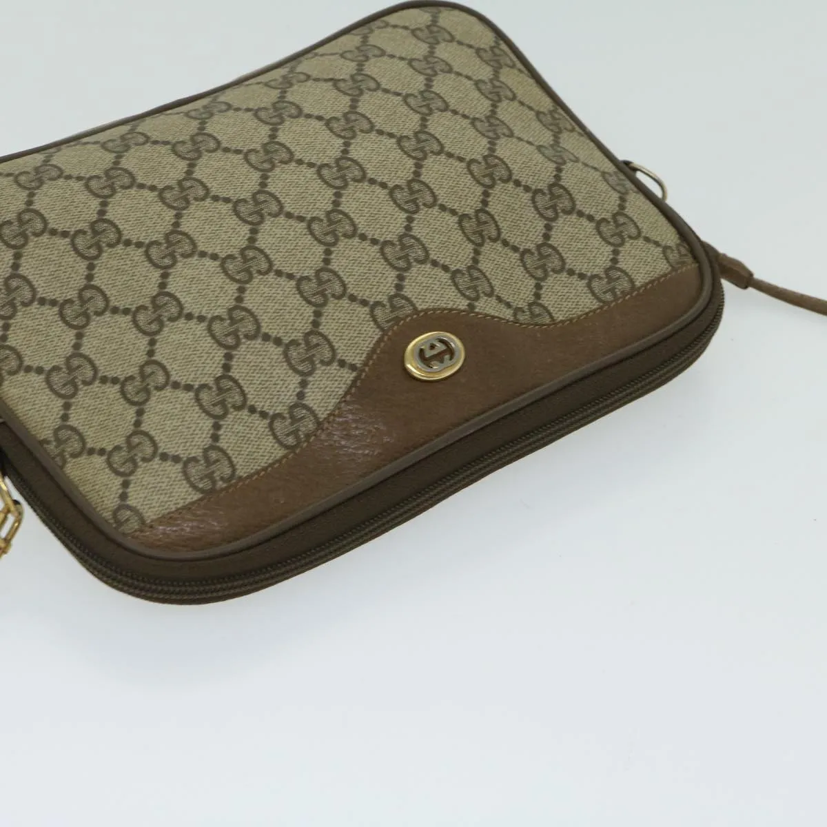 Gucci Gg Canvas  Canvas Shoulder Bag