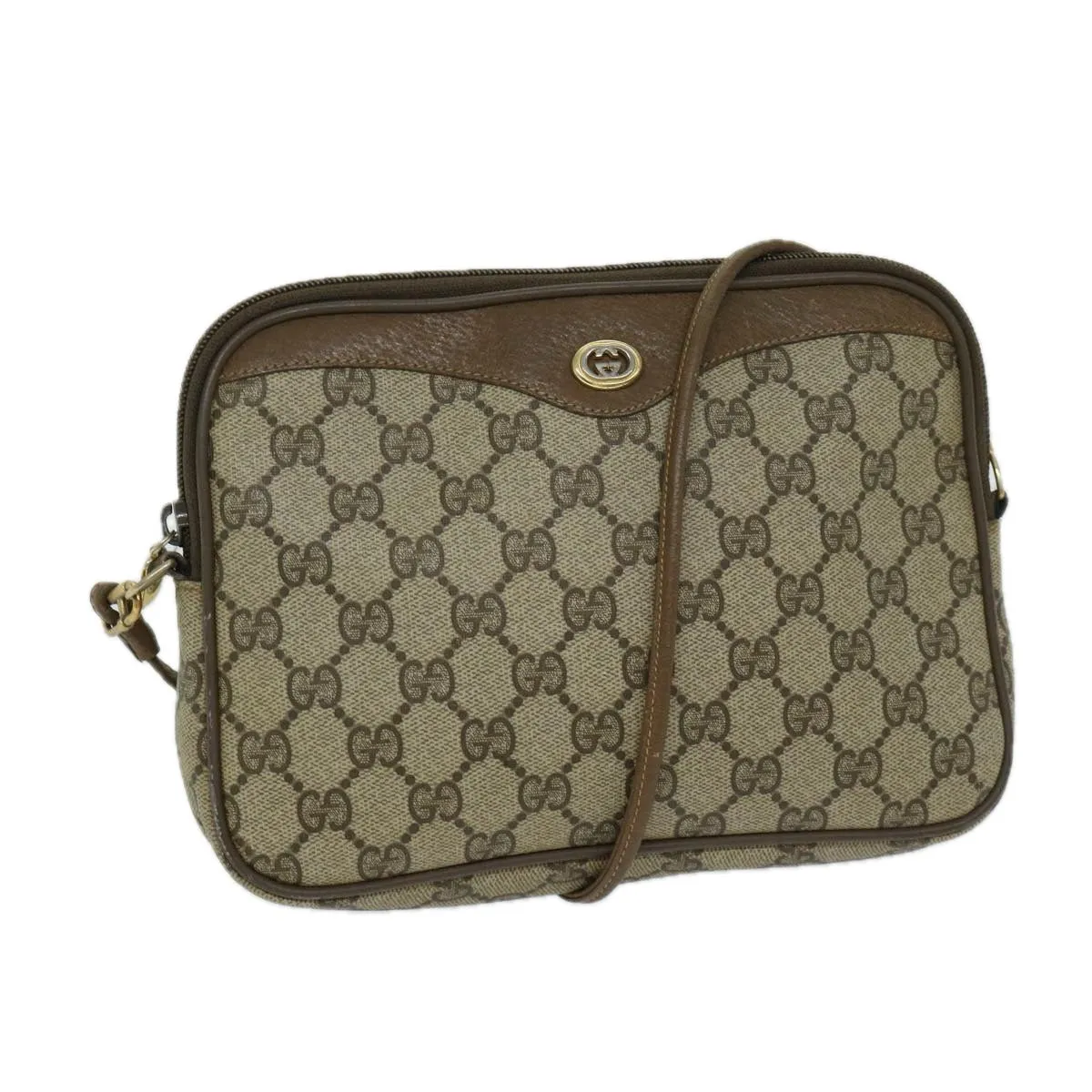 Gucci Gg Canvas  Canvas Shoulder Bag