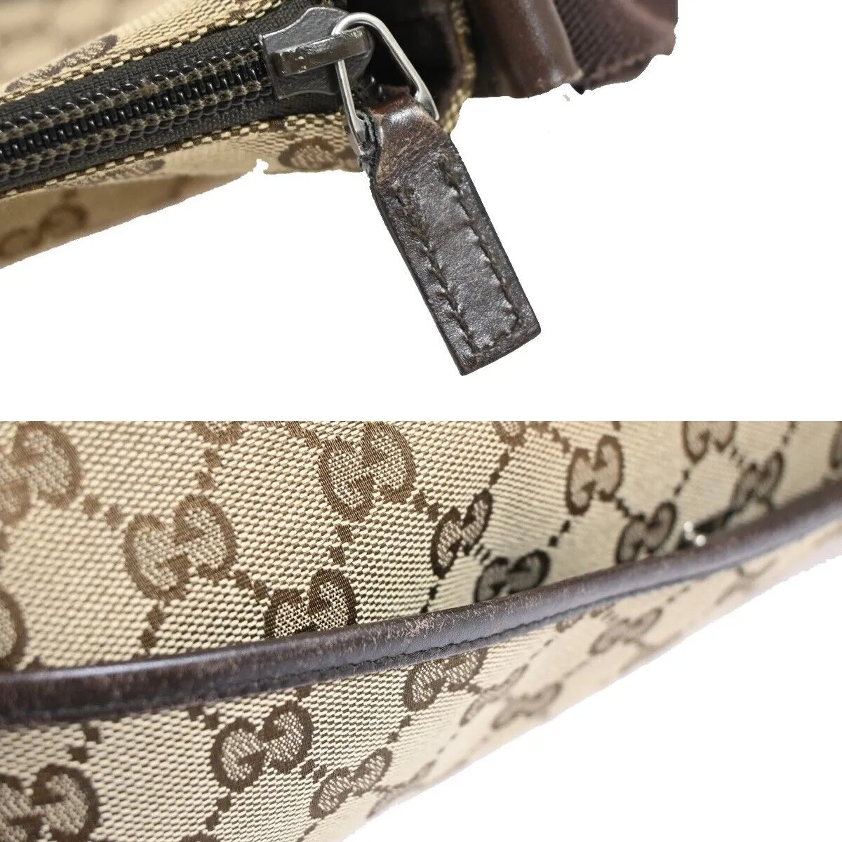 Gucci Gg Canvas  Canvas Shoulder Bag