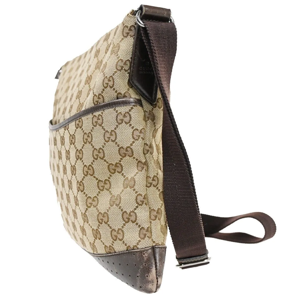 Gucci Gg Canvas  Canvas Shoulder Bag