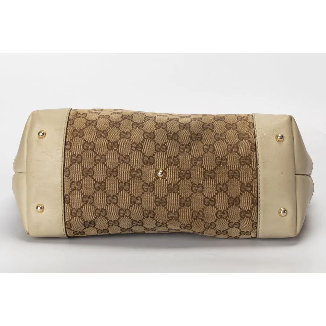 Gucci GG Canvas Heartbit Tote