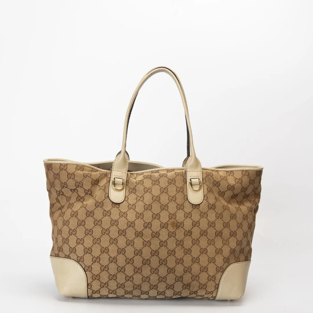 Gucci GG Canvas Heartbit Tote