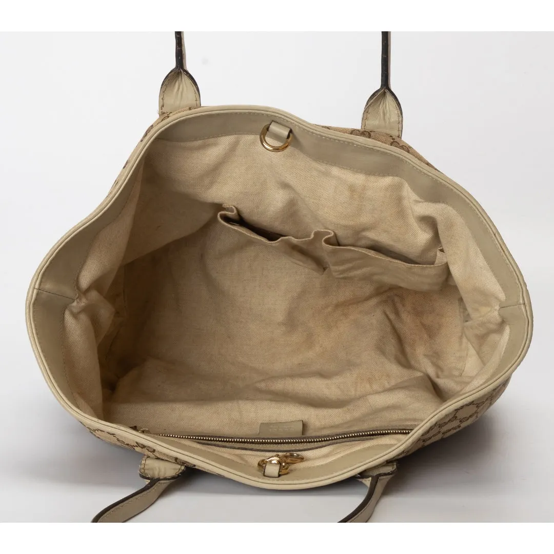 Gucci GG Canvas Heartbit Tote