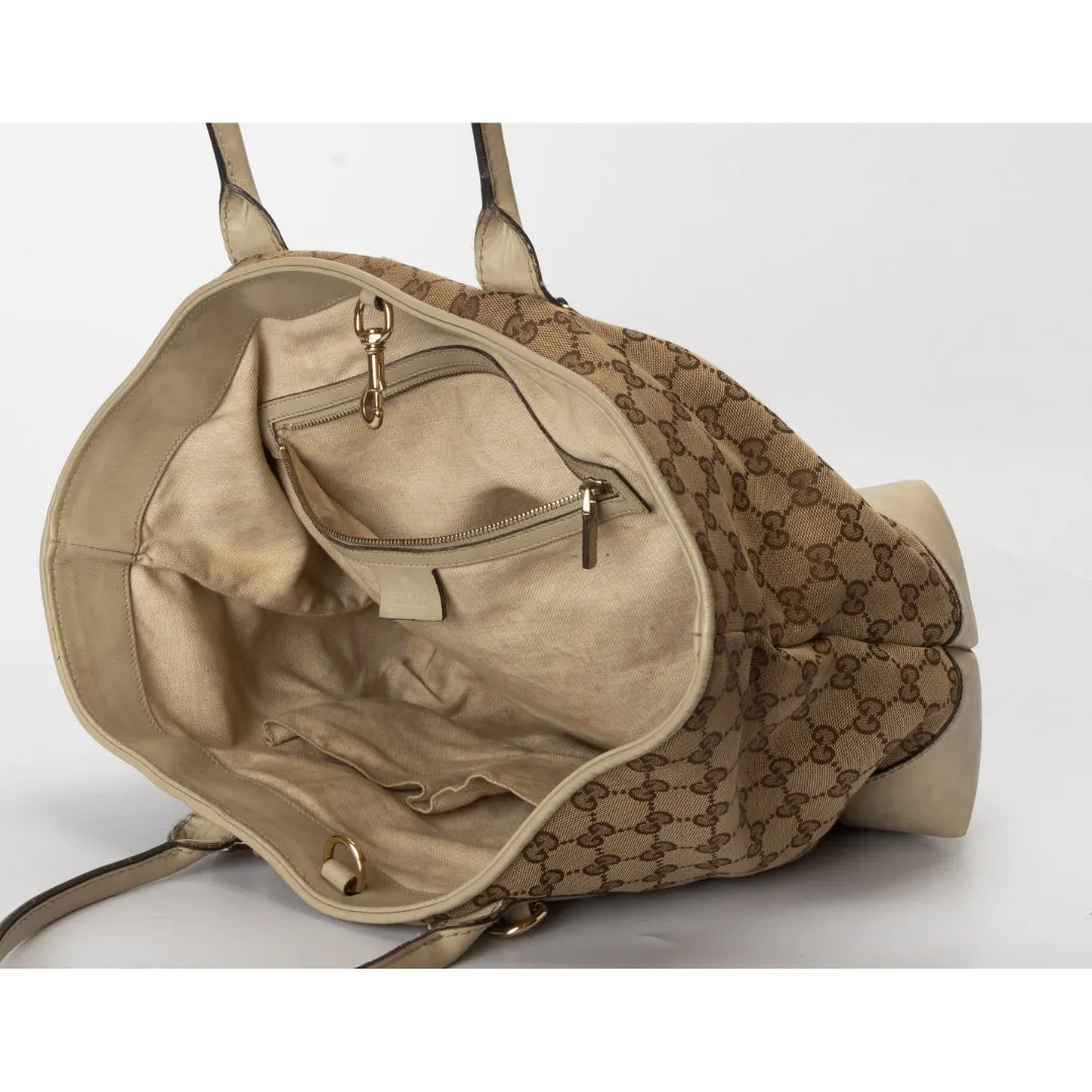 Gucci GG Canvas Heartbit Tote