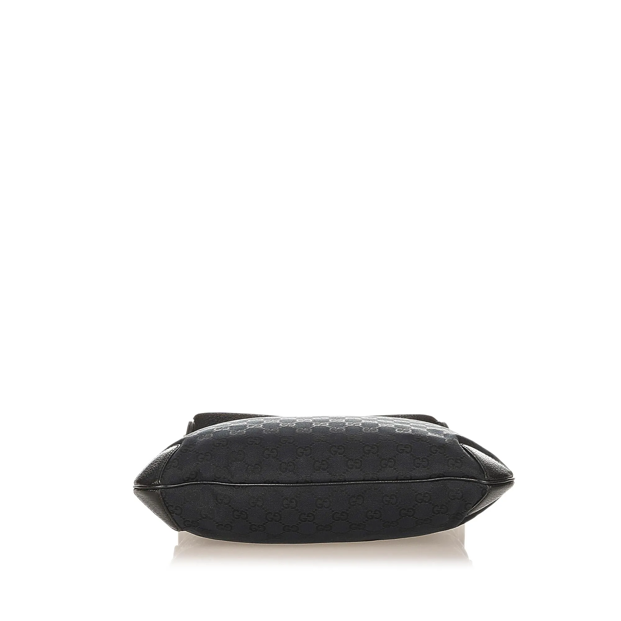 Gucci GG Canvas Horsebit Creole Shoulder Bag (SHG-32128)