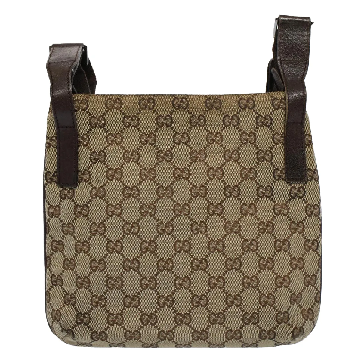 GUCCI GG Canvas Shoulder Bag Beige 122793  fm2787
