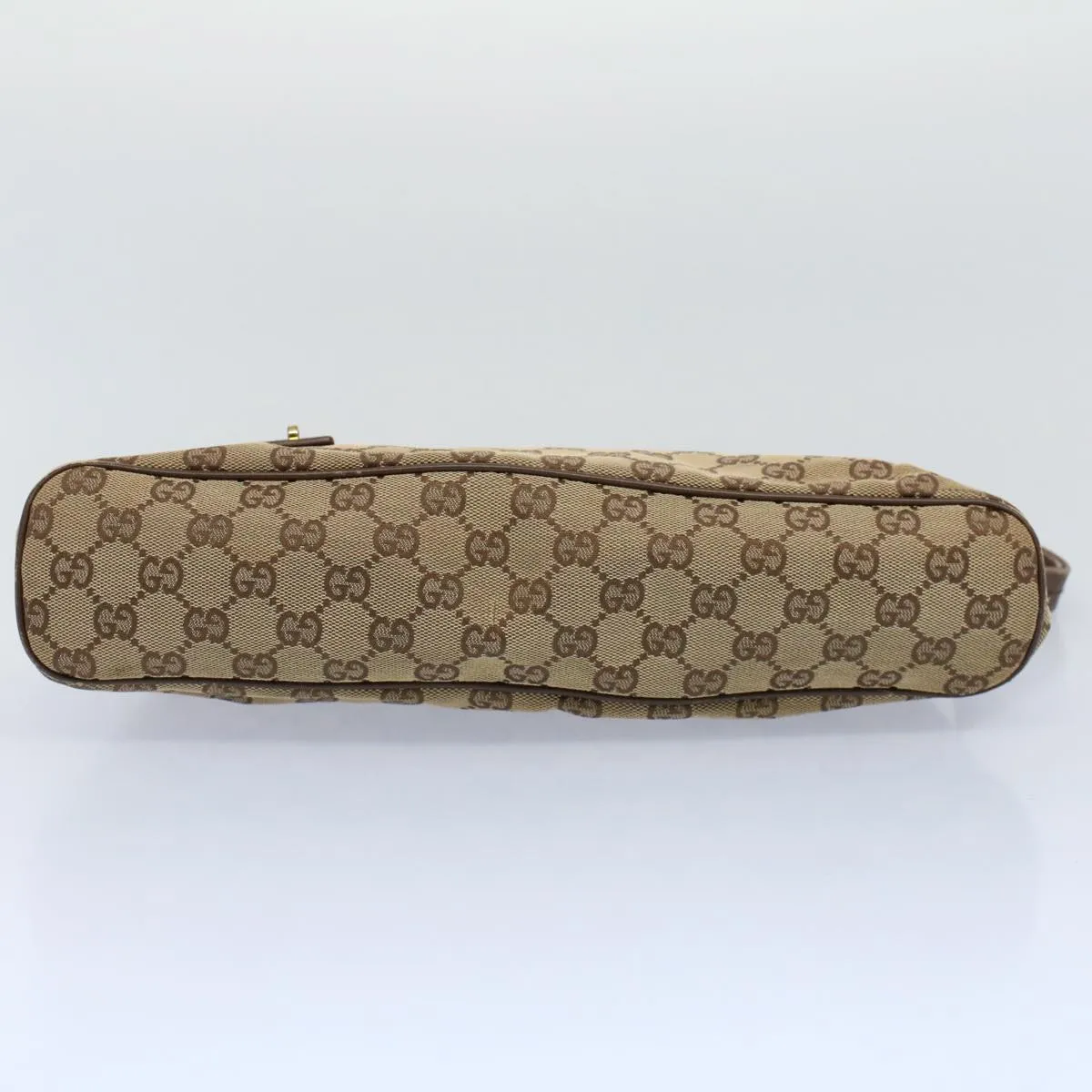 GUCCI GG Canvas Shoulder Bag Beige 130736  54324