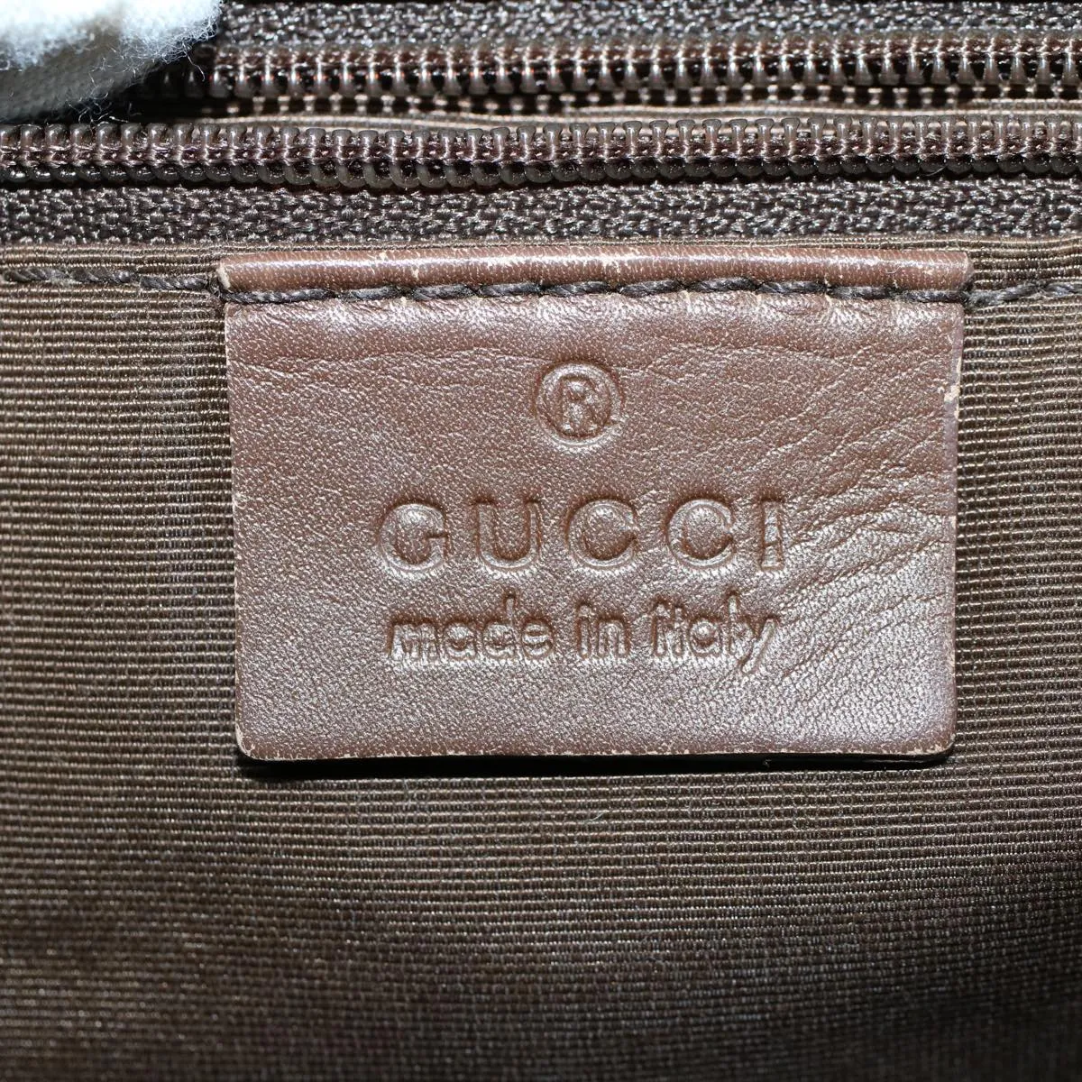 GUCCI GG Canvas Shoulder Bag Beige 130736  54324