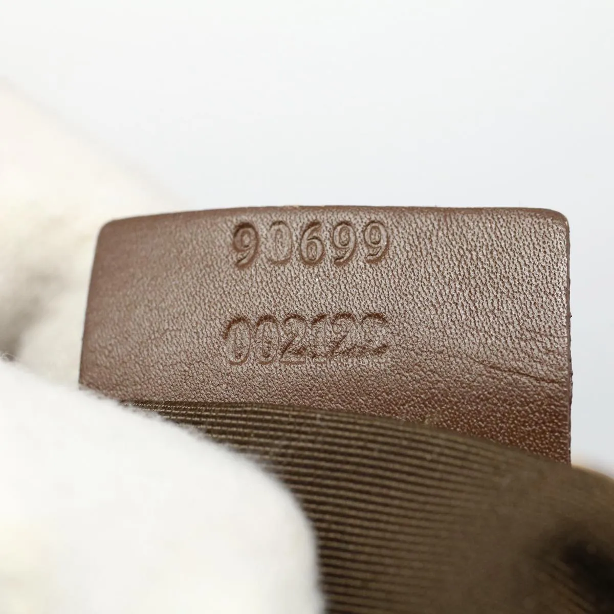 GUCCI GG Canvas Shoulder Bag Beige 130736  54324