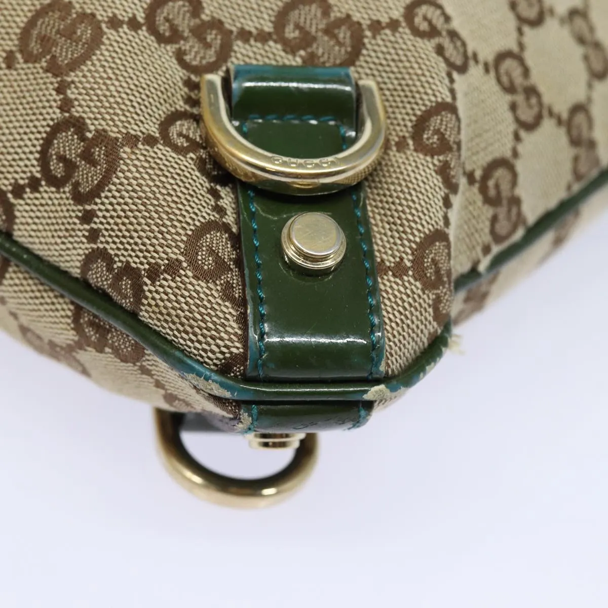 GUCCI GG Canvas Shoulder Bag Beige 131326  84767