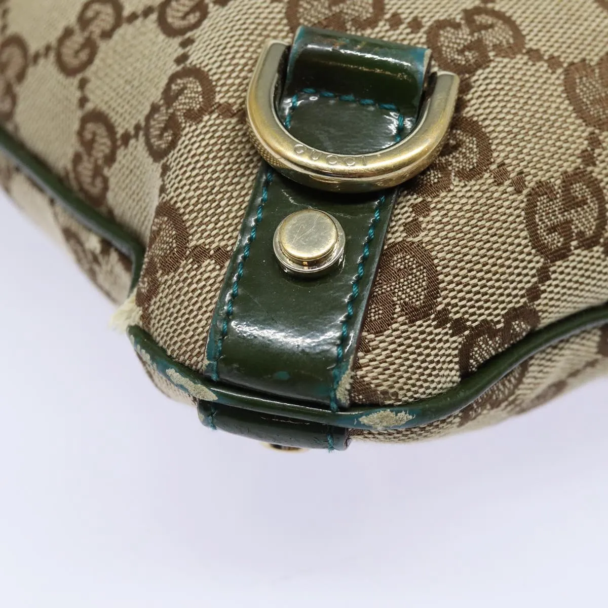GUCCI GG Canvas Shoulder Bag Beige 131326  84767