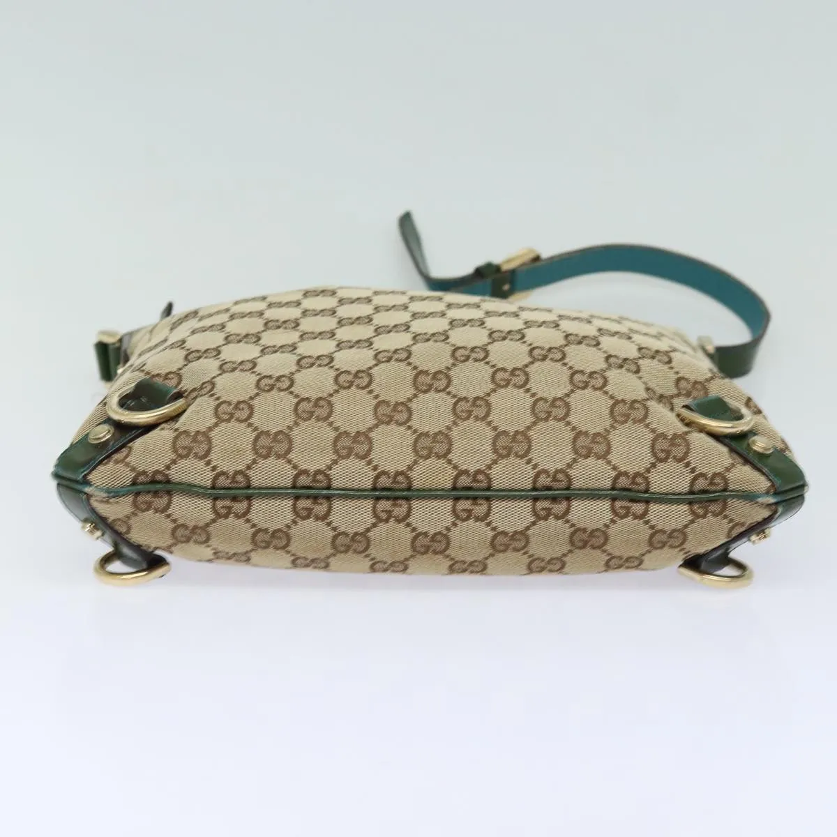 GUCCI GG Canvas Shoulder Bag Beige 131326  84767