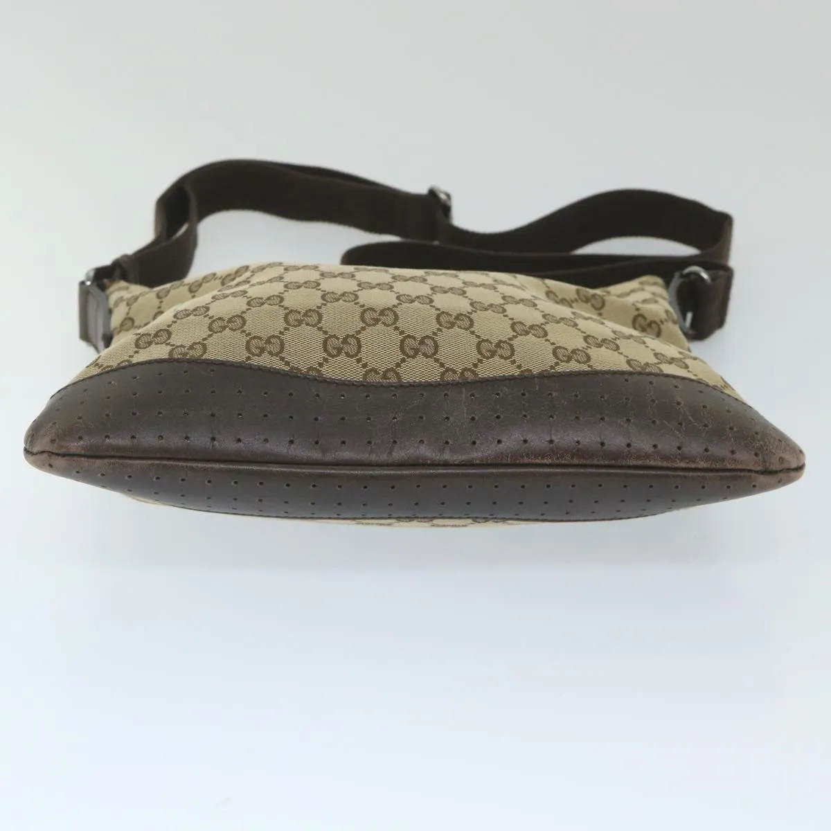 GUCCI GG Canvas Shoulder Bag Beige 145857  ep2095