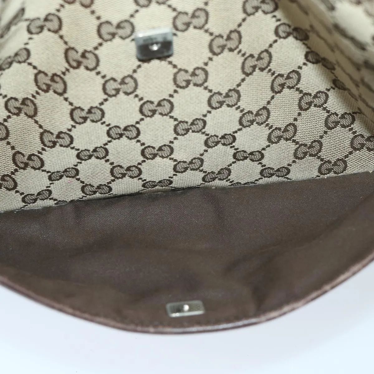 GUCCI GG Canvas Shoulder Bag Beige 145857  ep2095