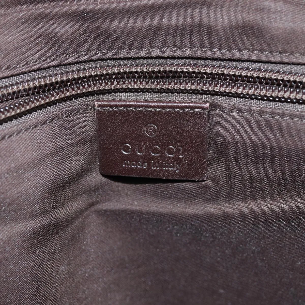 GUCCI GG Canvas Shoulder Bag Beige 1673