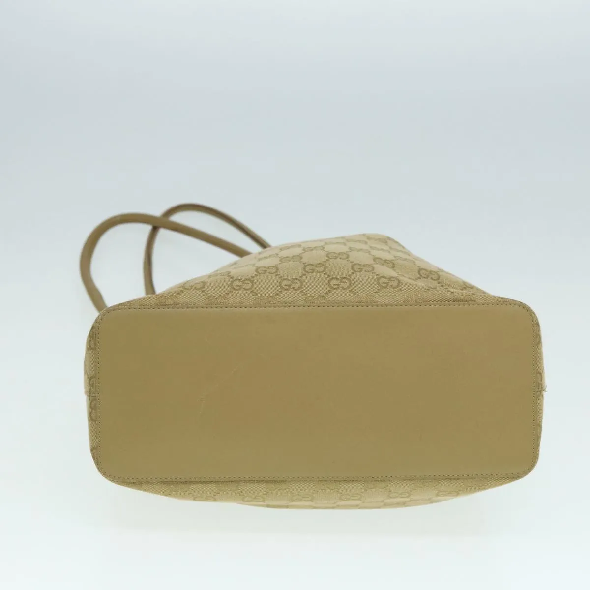 GUCCI GG Canvas Shoulder Bag Beige 90644  87426
