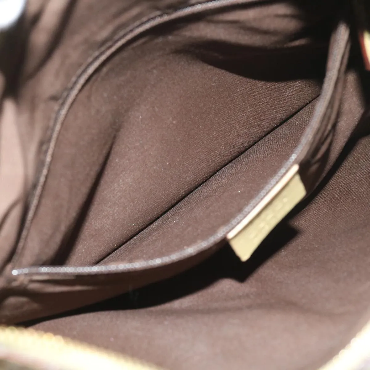 GUCCI GG Canvas Shoulder Bag Beige 90762  58417