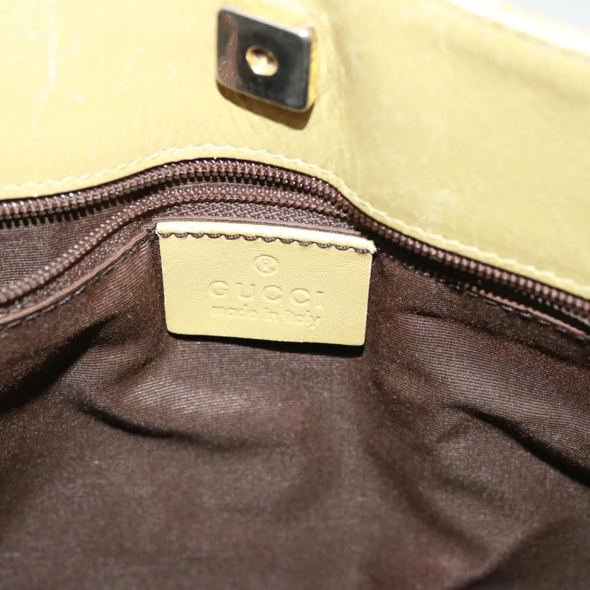 GUCCI GG Canvas Shoulder Bag Beige 91762  79100