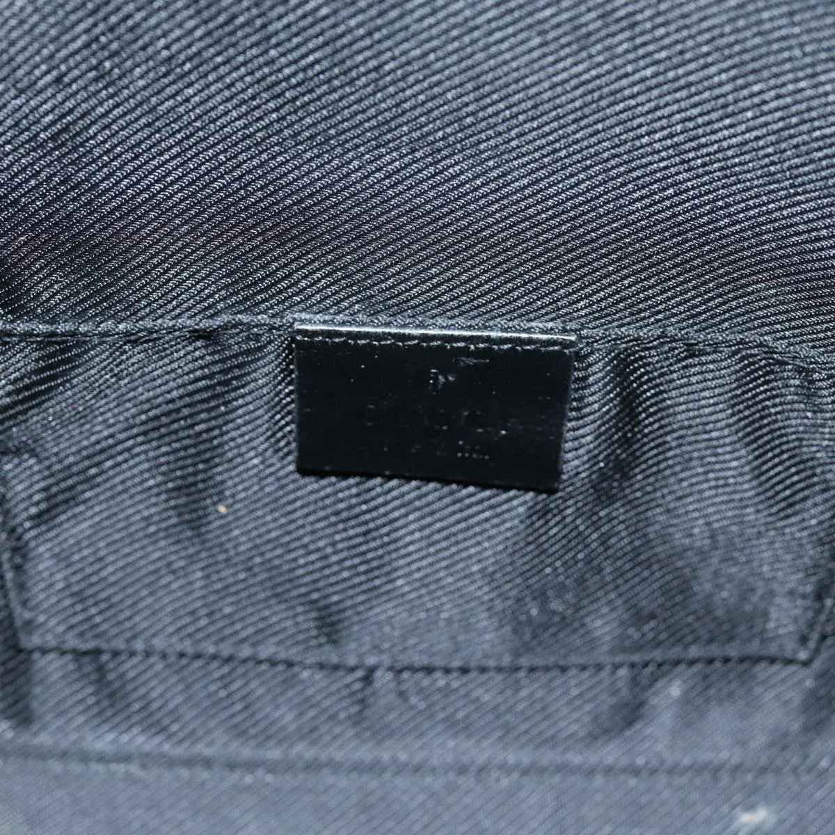 GUCCI GG Canvas Shoulder Bag Black 000 0602  79599