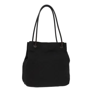 GUCCI GG Canvas Shoulder Bag Black 101341  85814