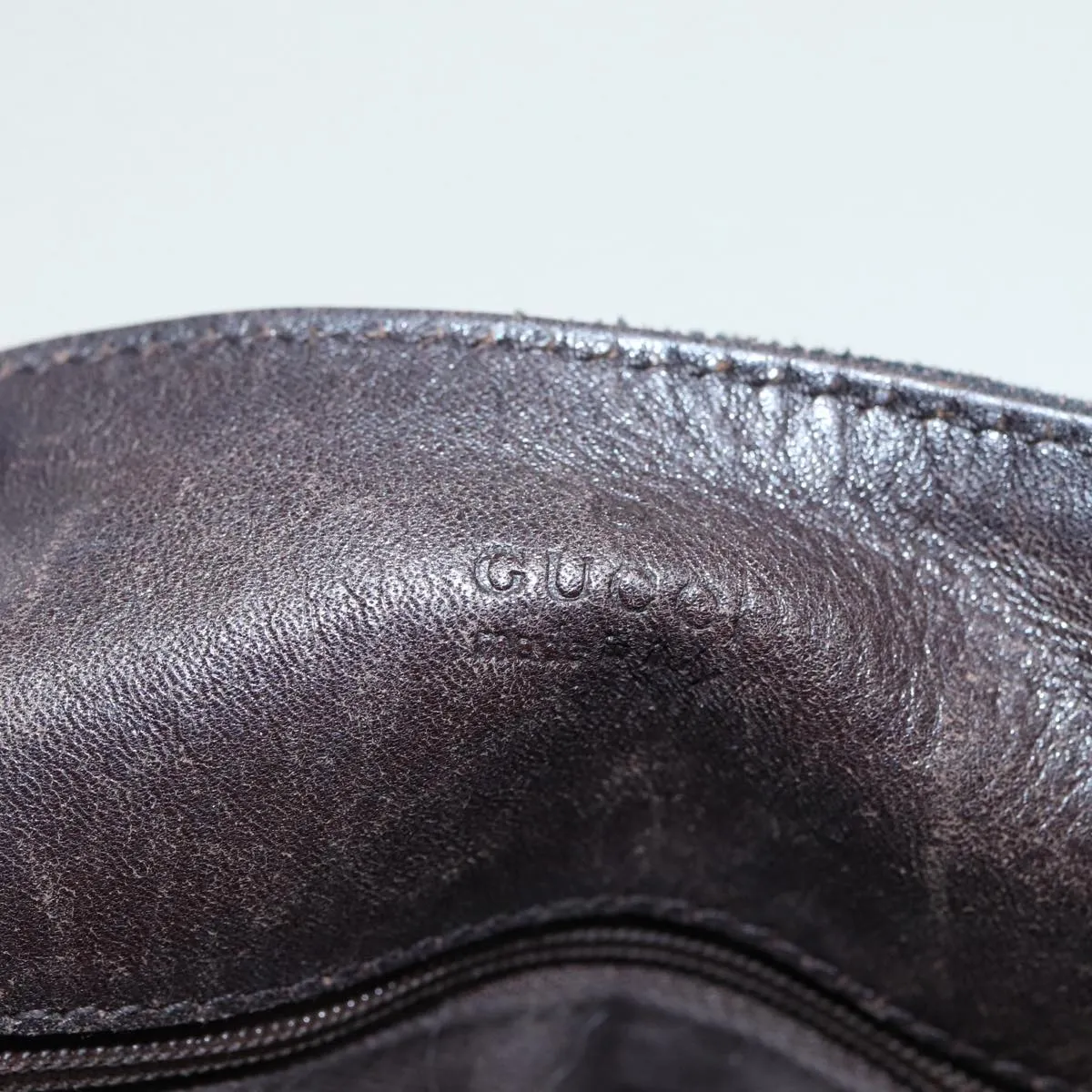 GUCCI GG Canvas Shoulder Bag Black 101341  85814