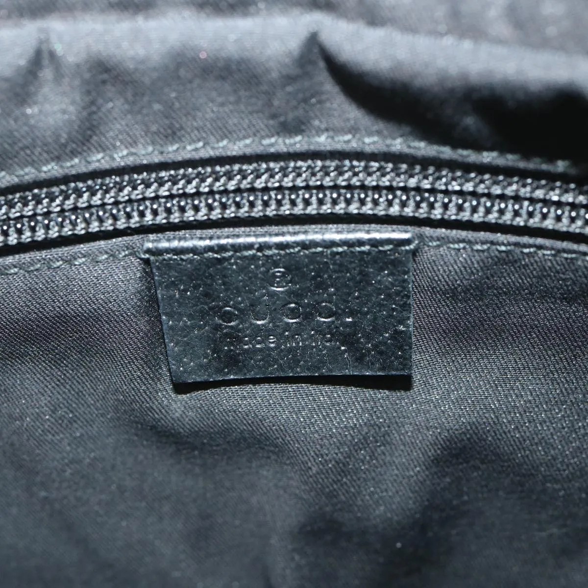 GUCCI GG Canvas Shoulder Bag Black 122790  fm2838