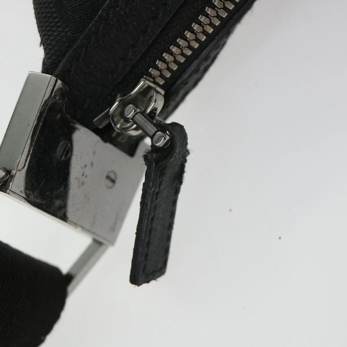 GUCCI GG Canvas Shoulder Bag Black 122790  fm2838