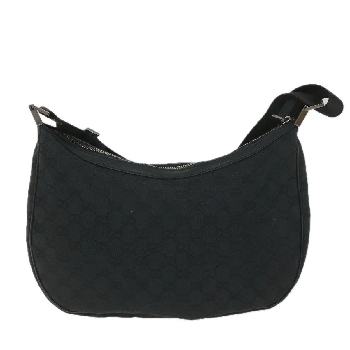 GUCCI GG Canvas Shoulder Bag Black 122790  fm2838