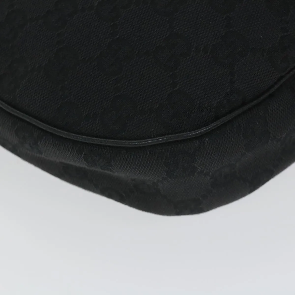 GUCCI GG Canvas Shoulder Bag Black 122790  fm2838