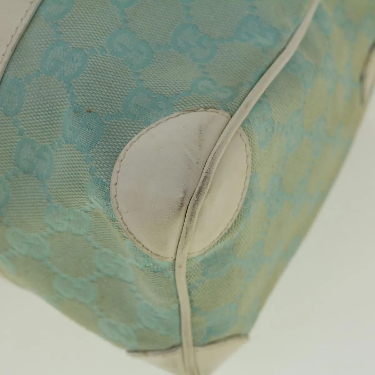 GUCCI GG Canvas Shoulder Bag Light Blue 000 0851 3754  bs9545