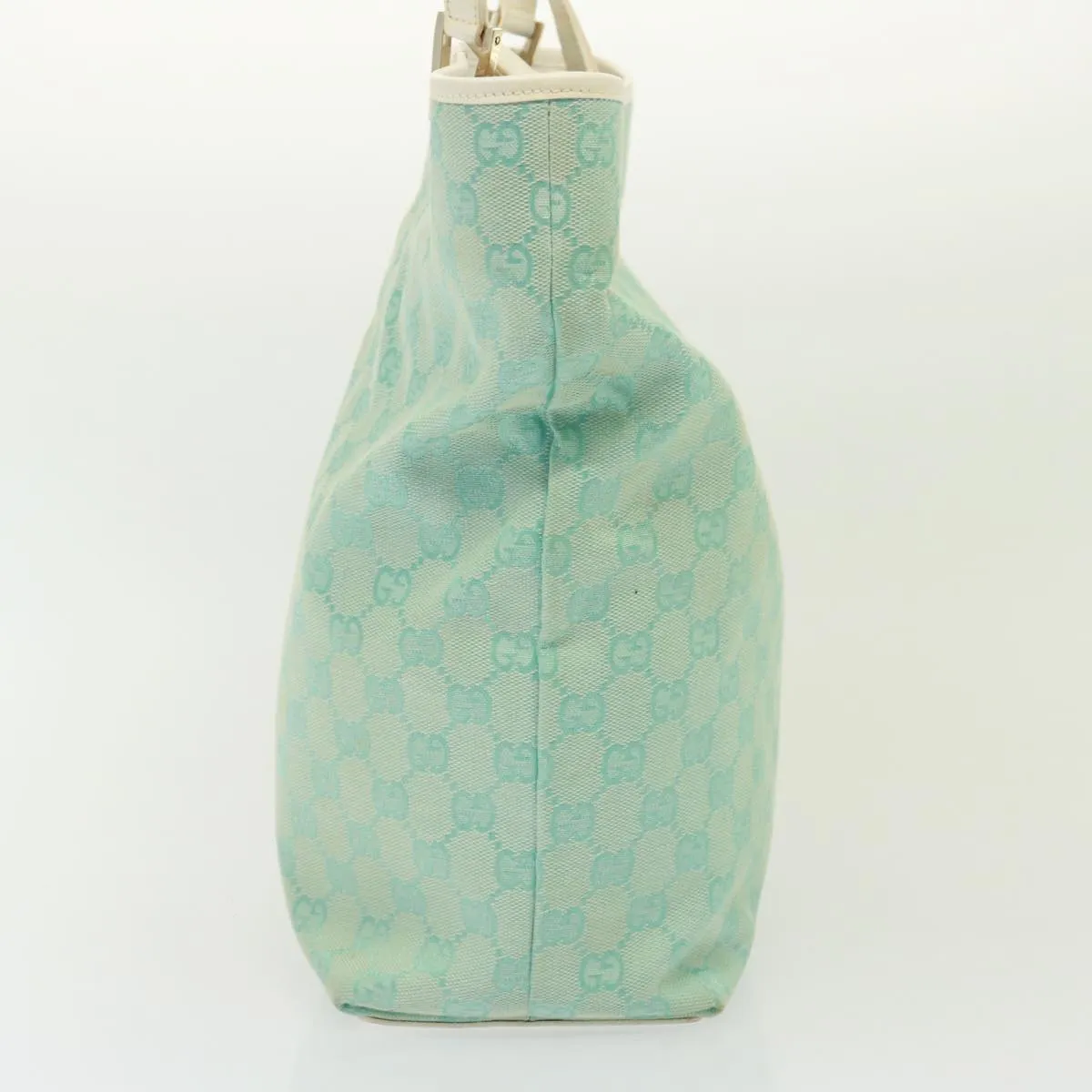 GUCCI GG Canvas Shoulder Bag Light Blue 002 1098  79099