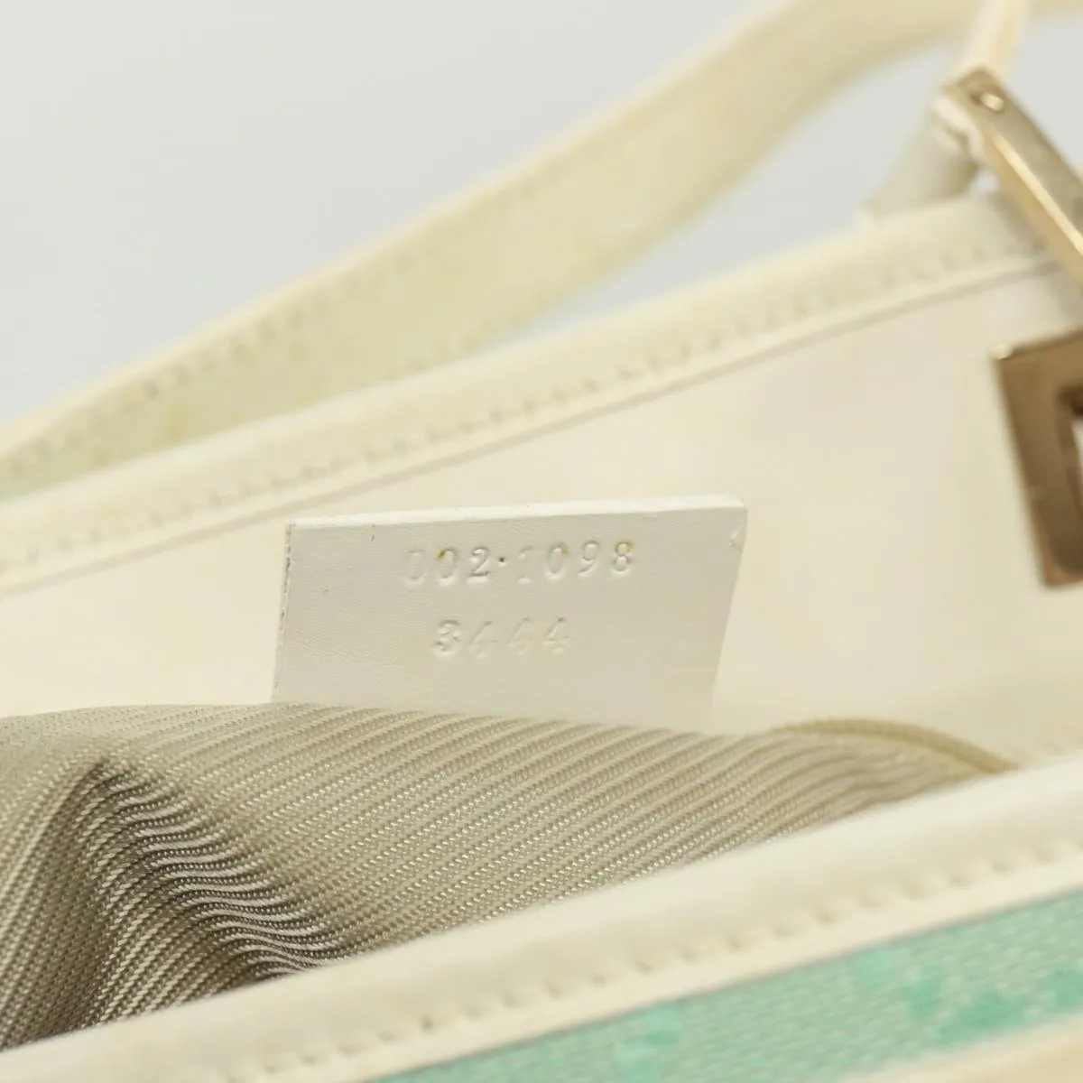 GUCCI GG Canvas Shoulder Bag Light Blue 002 1098  79099