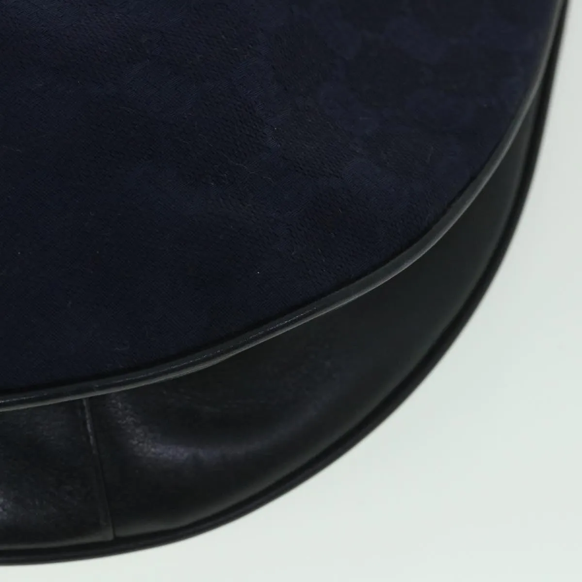 GUCCI GG Canvas Shoulder Bag Navy  56776