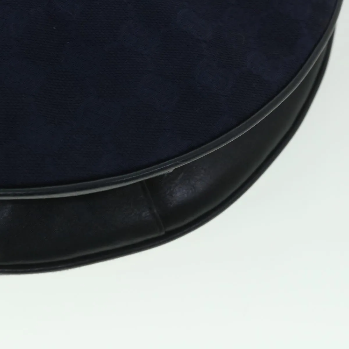 GUCCI GG Canvas Shoulder Bag Navy  56776