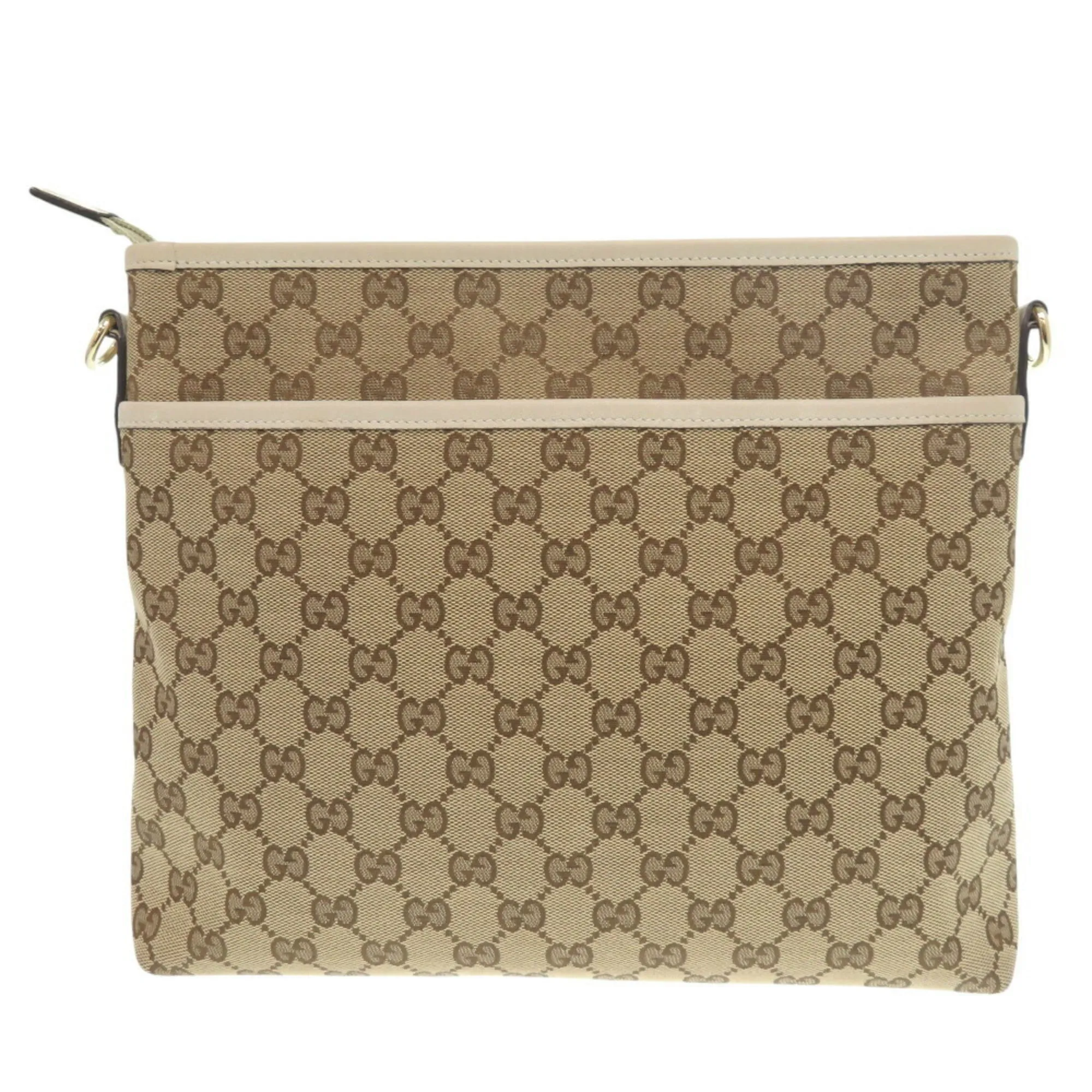 Gucci  Gg Canvas Shoulder Bag (Pre-Owned)