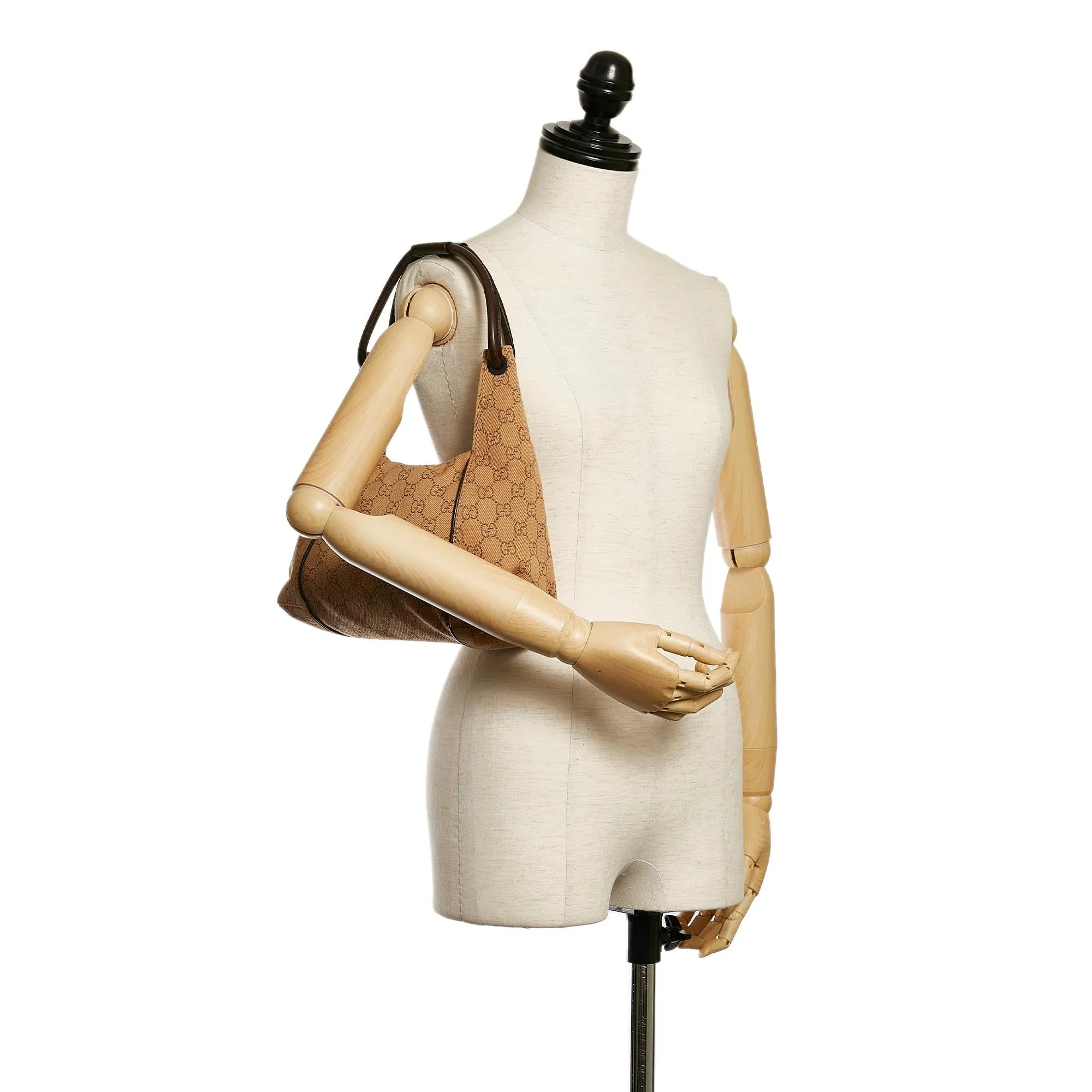 Gucci GG Canvas Shoulder Bag (SHG-31603)