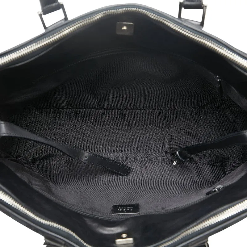 Gucci GG Canvas Tote Shoulder Bag Black