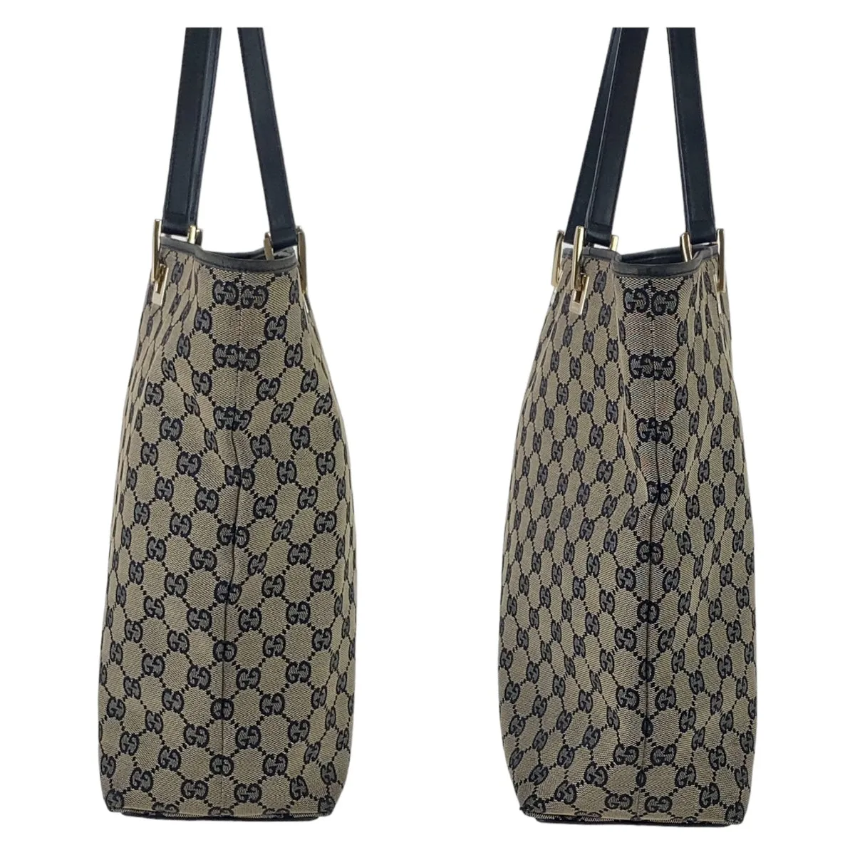 Gucci GG Canvas Tote Shoulder Bag