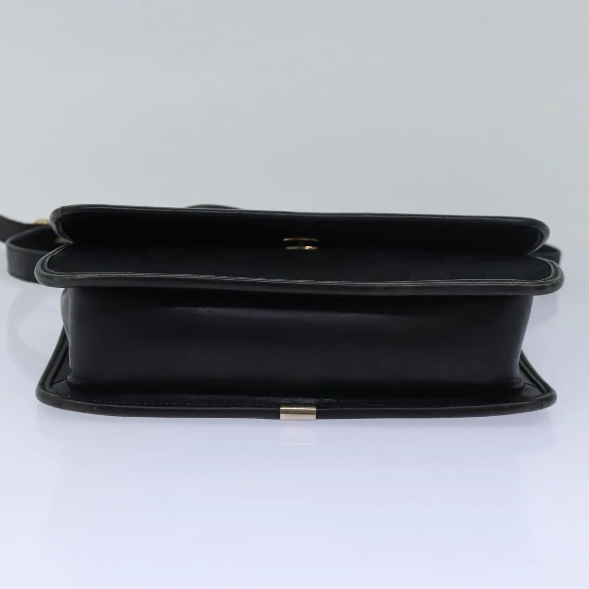 GUCCI GG Canvas Web Sherry Line Shoulder Bag Black Red Green  13149