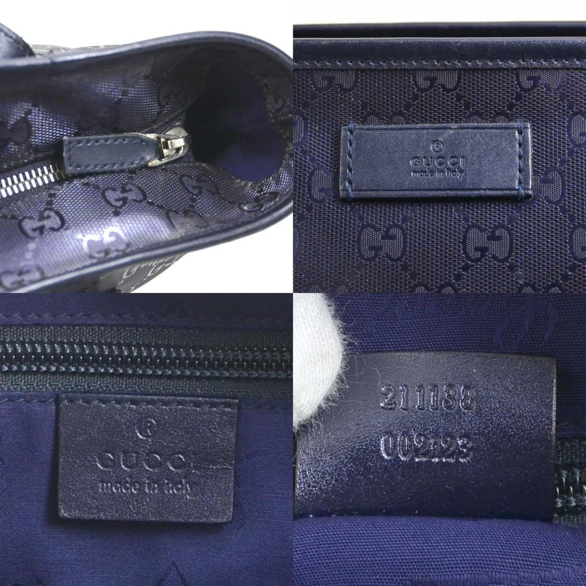 Gucci Gg Imprim  Leather Shoulder Bag ()