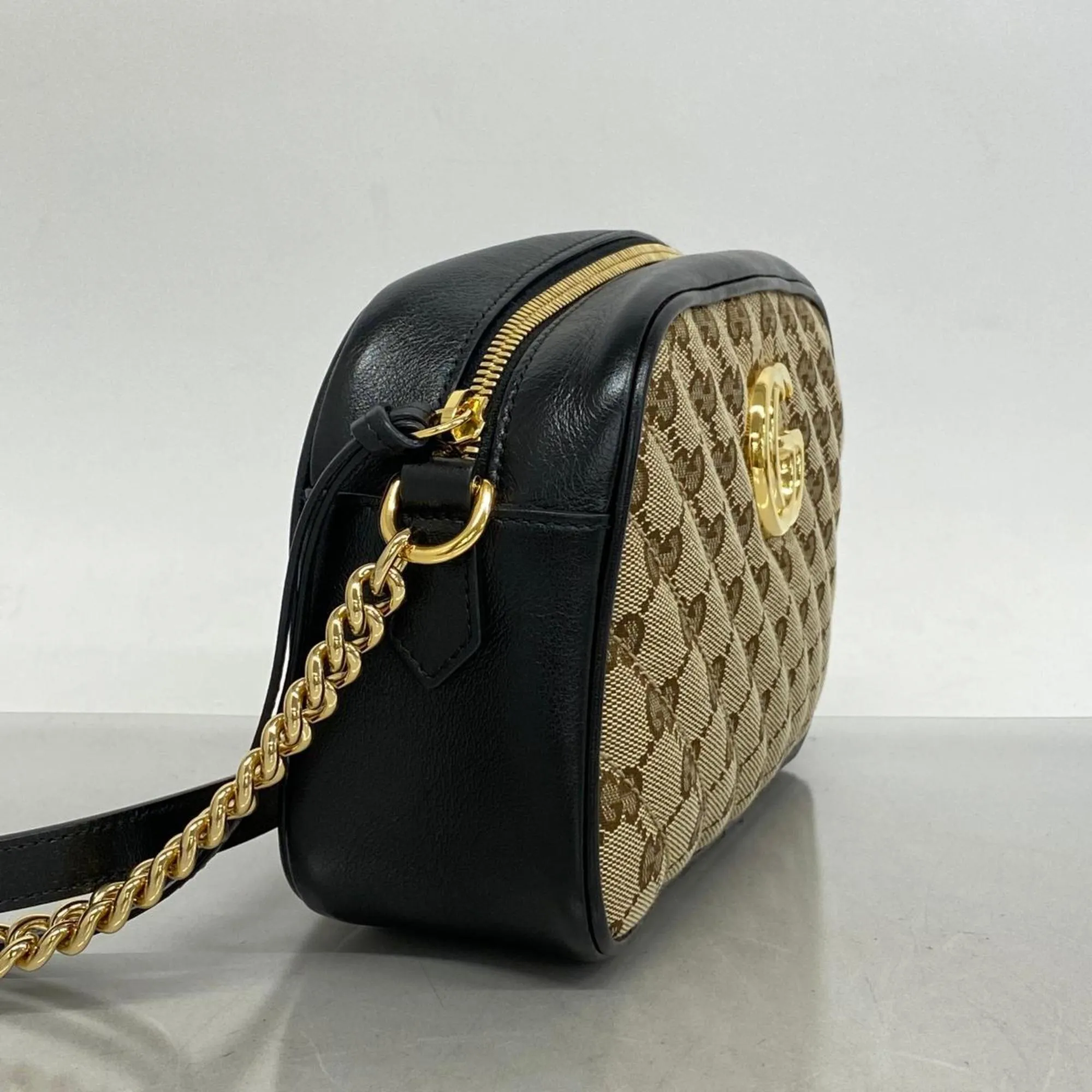 Gucci Gg Marmont  Canvas Shoulder Bag ()