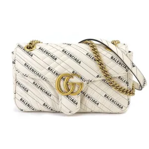 Gucci Gg Marmont  Leather Shoulder Bag ()