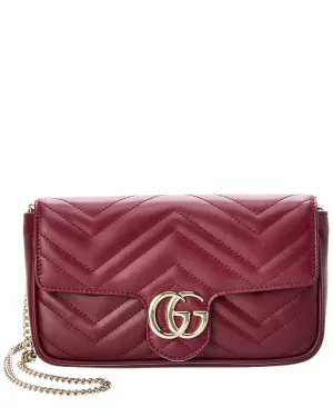 Gucci GG Marmont Mini Leather Shoulder Bag