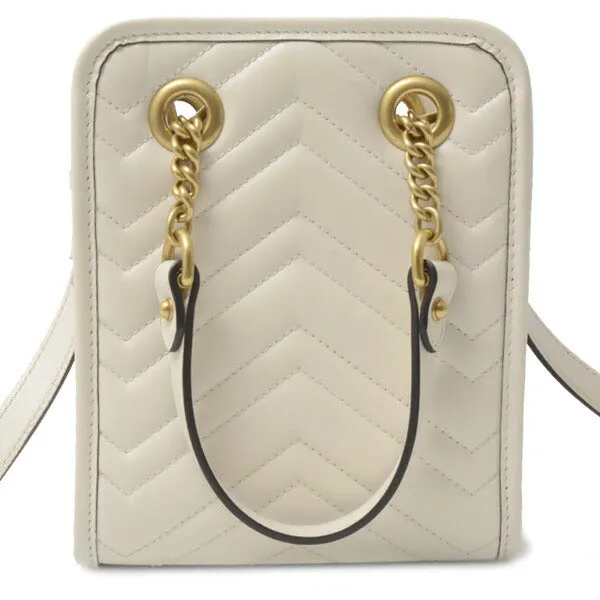 Gucci GG Marmont Quilted Hand Shoulder Bag