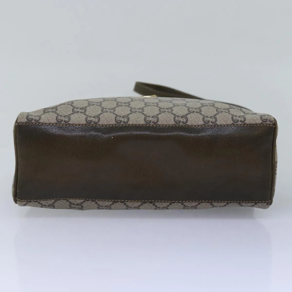 GUCCI GG Plus Supreme Shoulder Bag PVC Leather Beige  ep4541