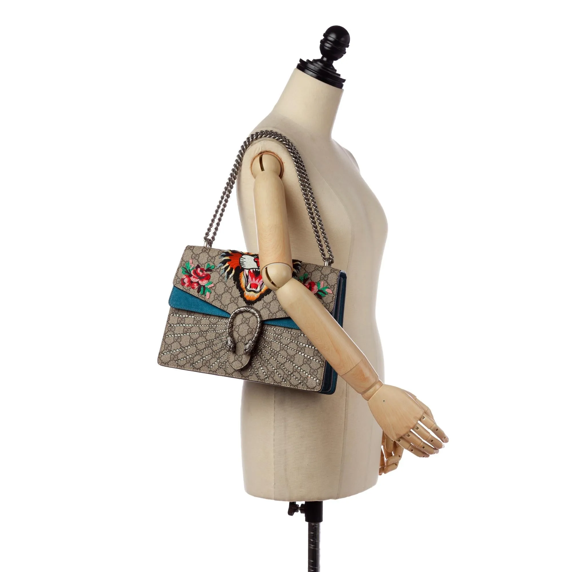 Gucci GG Supreme Angry Cat Dionysus Shoulder Bag (SHG-33149)