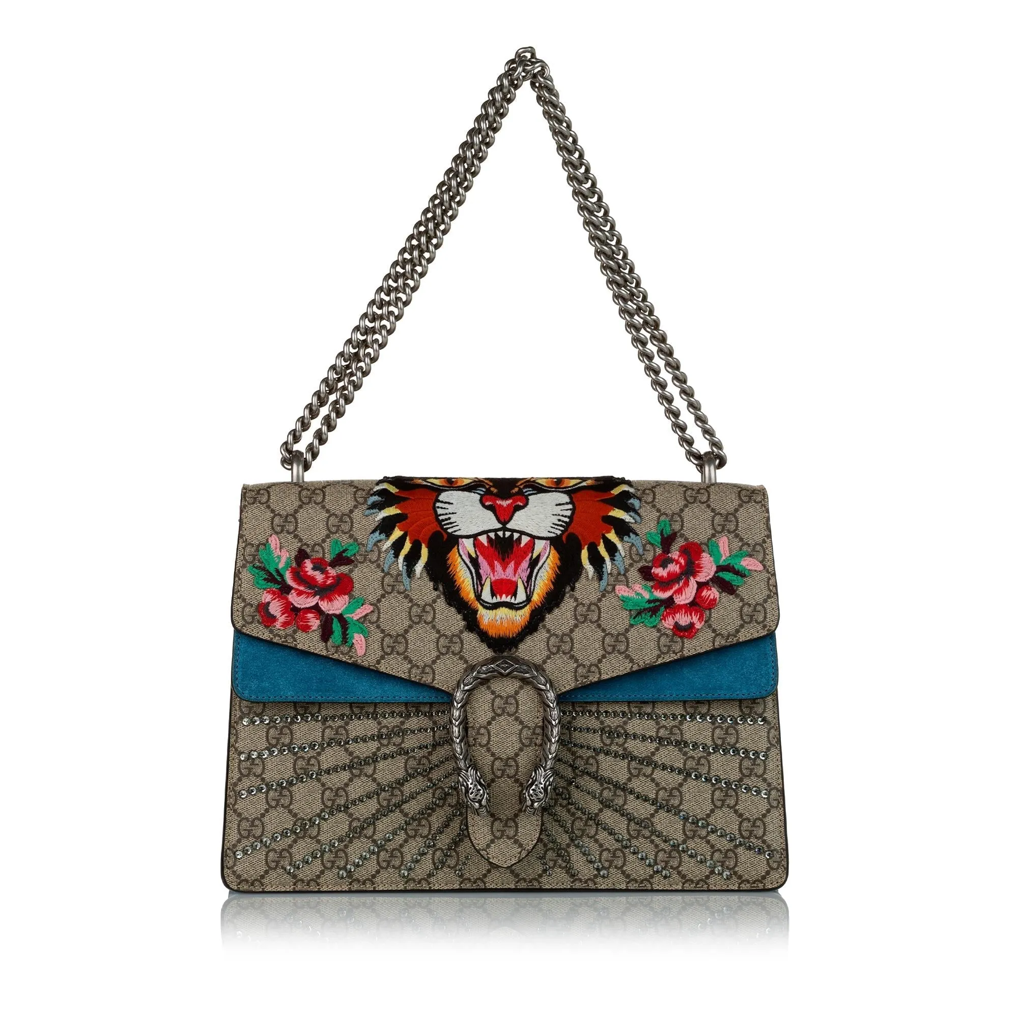 Gucci GG Supreme Angry Cat Dionysus Shoulder Bag (SHG-33149)